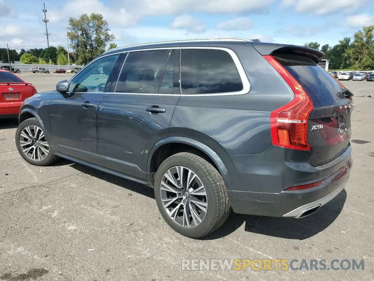 2 Фотография поврежденного автомобиля YV4102PK1M1720959 VOLVO XC90 2021
