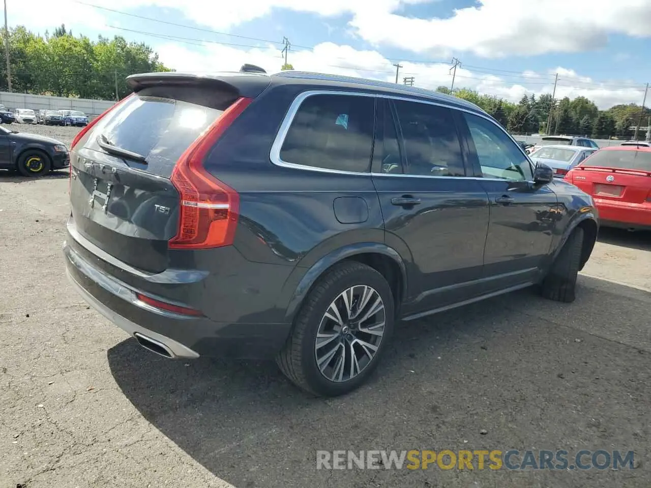 3 Фотография поврежденного автомобиля YV4102PK1M1720959 VOLVO XC90 2021