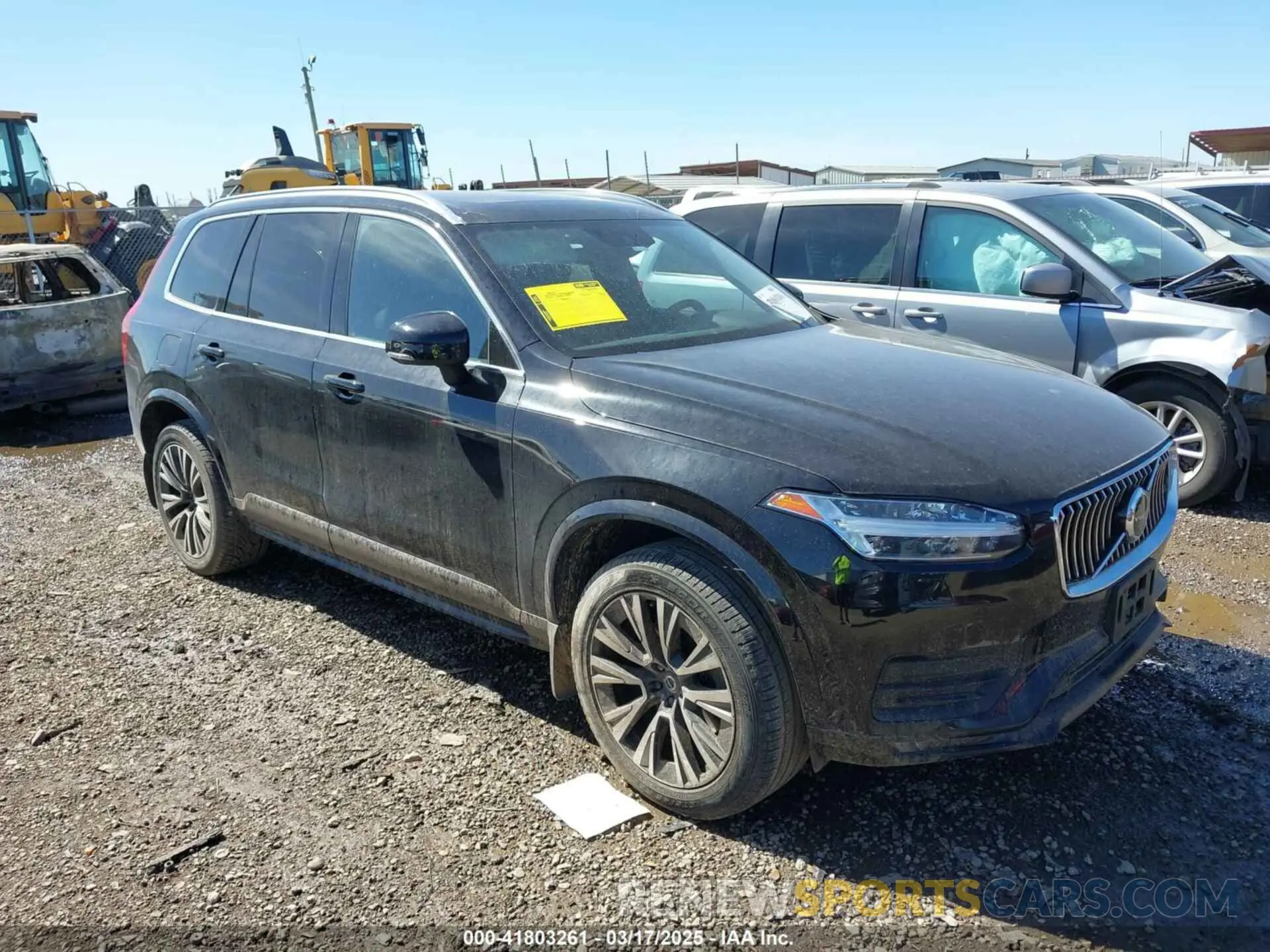 1 Photograph of a damaged car YV4102PKXM1741082 VOLVO XC90 2021