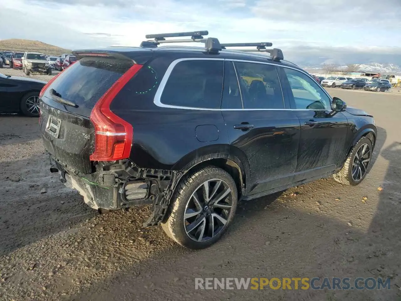 3 Photograph of a damaged car YV4A221K9M1672887 VOLVO XC90 2021