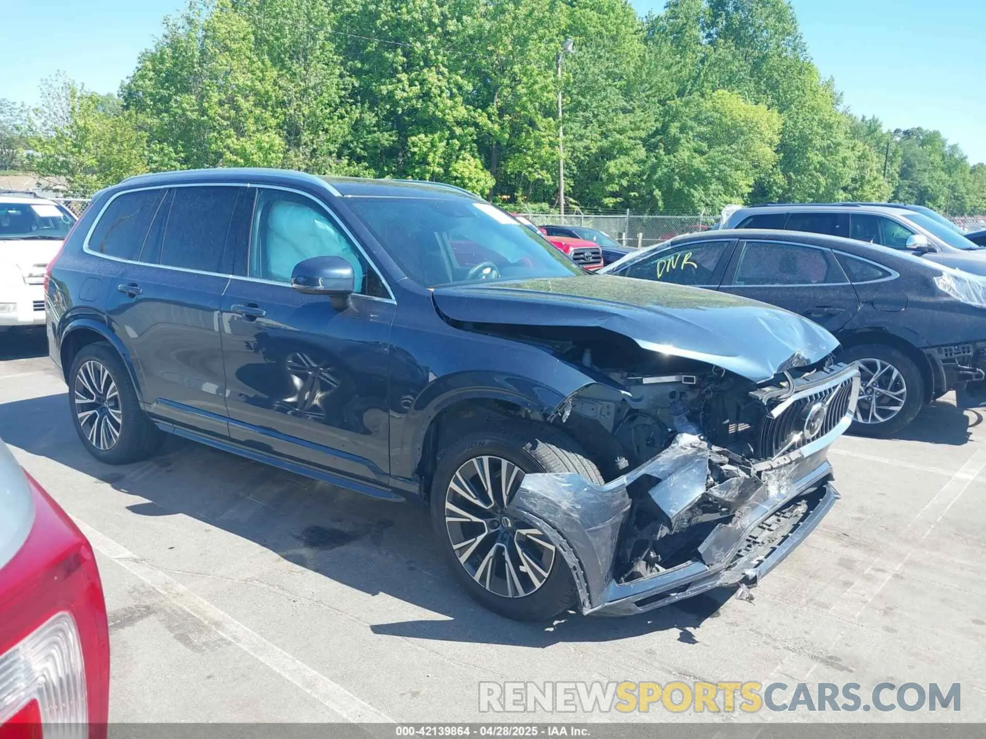 1 Фотография поврежденного автомобиля YV4A22PK1M1764843 VOLVO XC90 2021