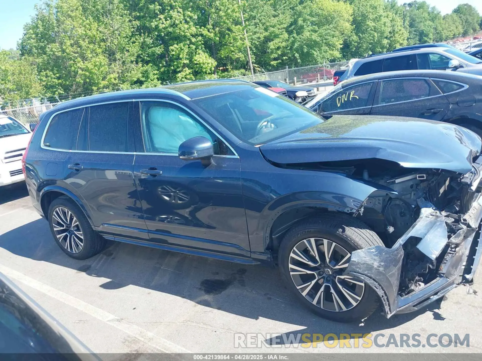 14 Фотография поврежденного автомобиля YV4A22PK1M1764843 VOLVO XC90 2021