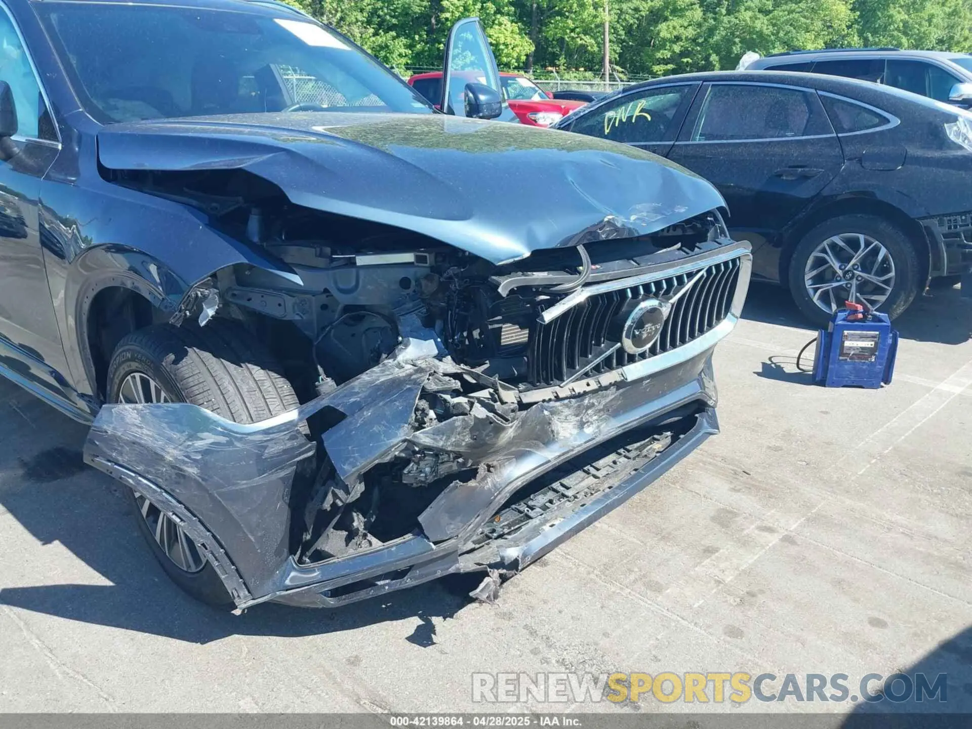 6 Фотография поврежденного автомобиля YV4A22PK1M1764843 VOLVO XC90 2021