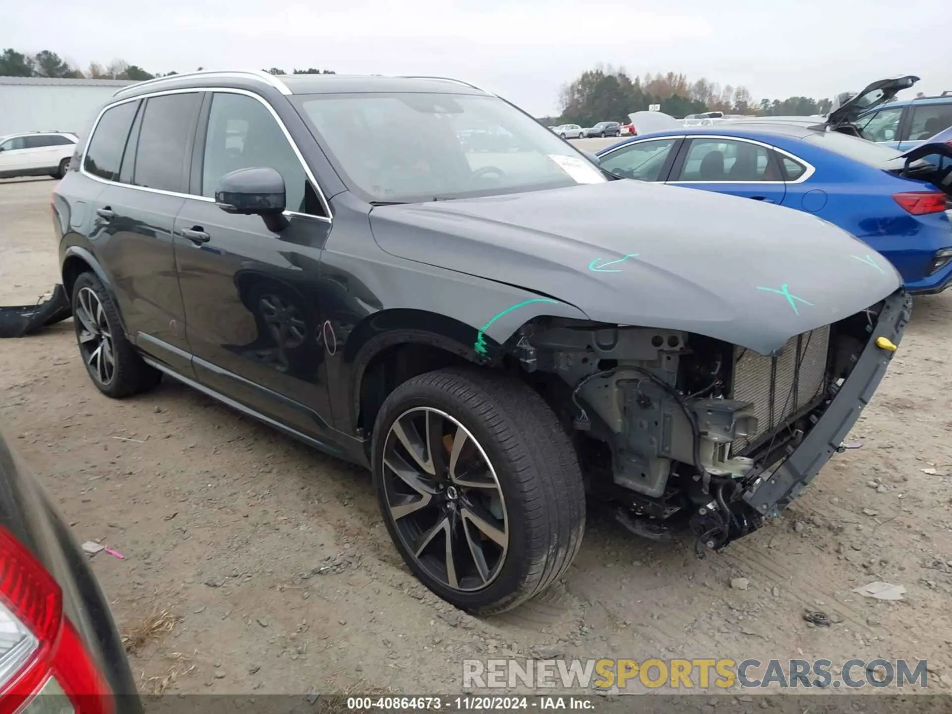 1 Photograph of a damaged car YV4A22PK2M1696827 VOLVO XC90 2021