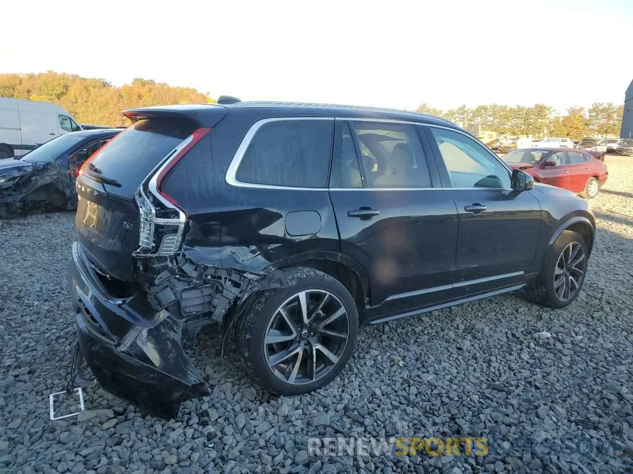 3 Фотография поврежденного автомобиля YV4A22PK2M1737084 VOLVO XC90 2021