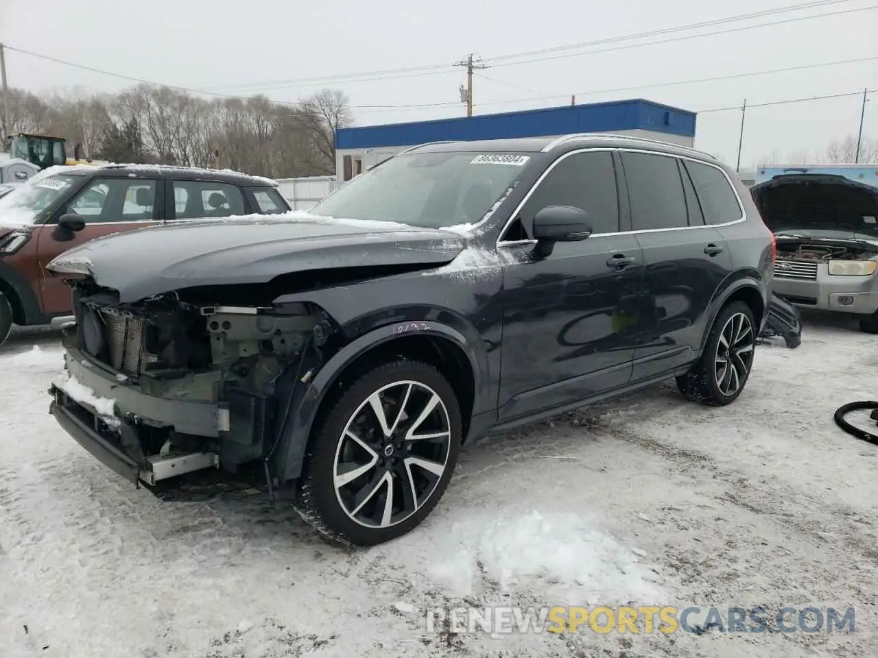 1 Фотография поврежденного автомобиля YV4A22PK3M1711013 VOLVO XC90 2021