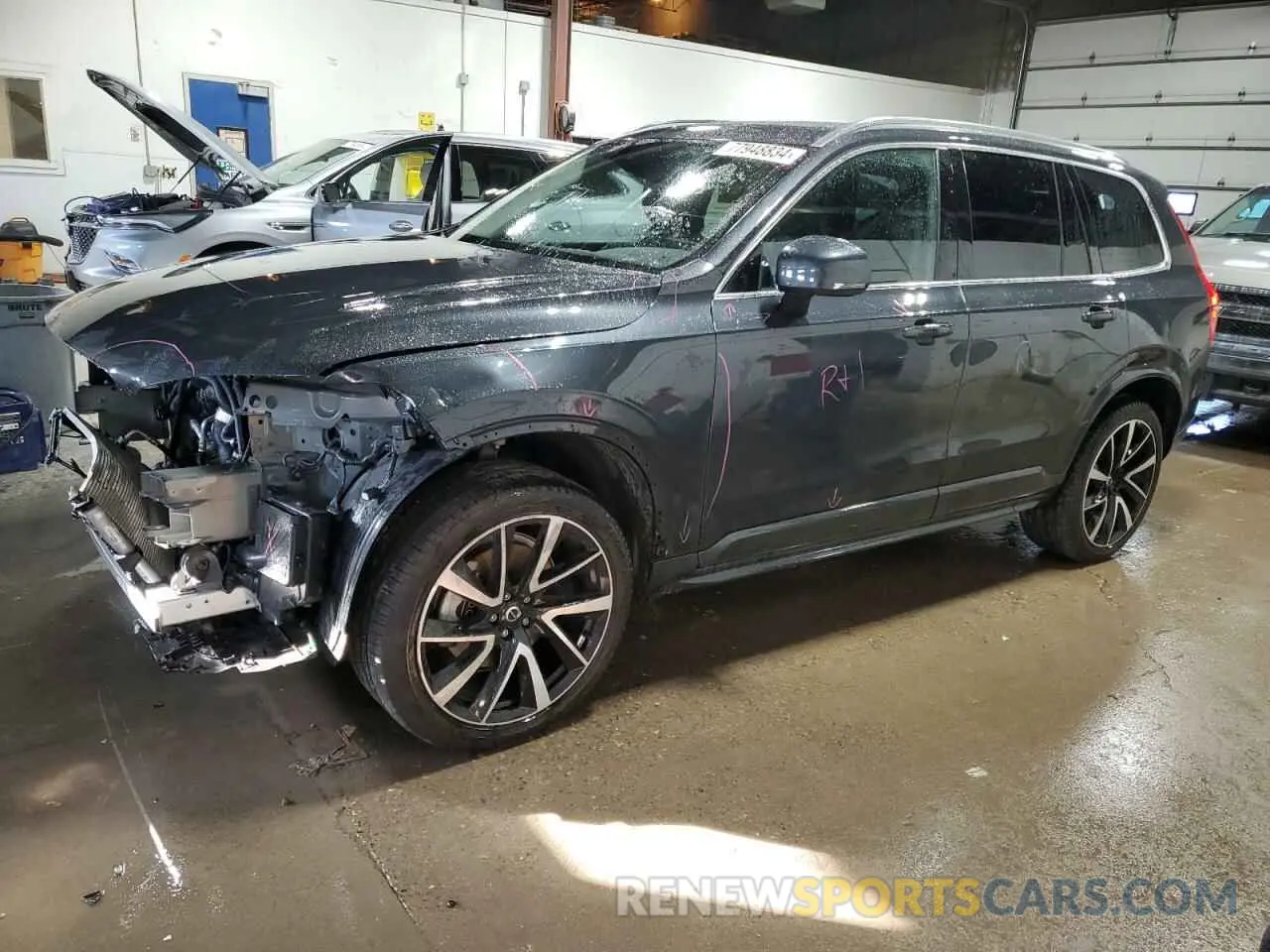 1 Фотография поврежденного автомобиля YV4A22PK6M1737461 VOLVO XC90 2021