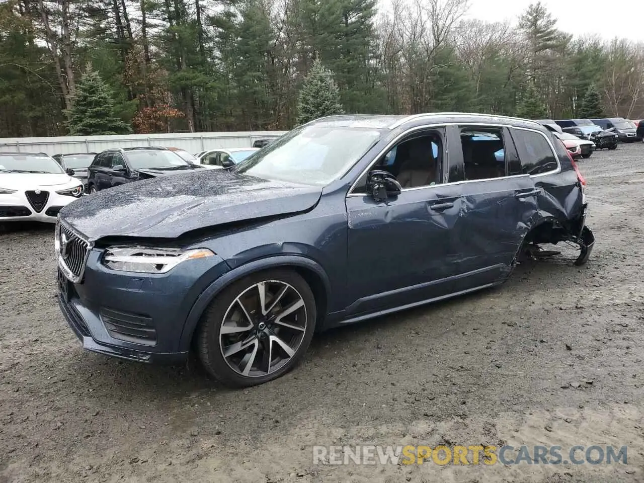 1 Фотография поврежденного автомобиля YV4A22PK7M1675830 VOLVO XC90 2021