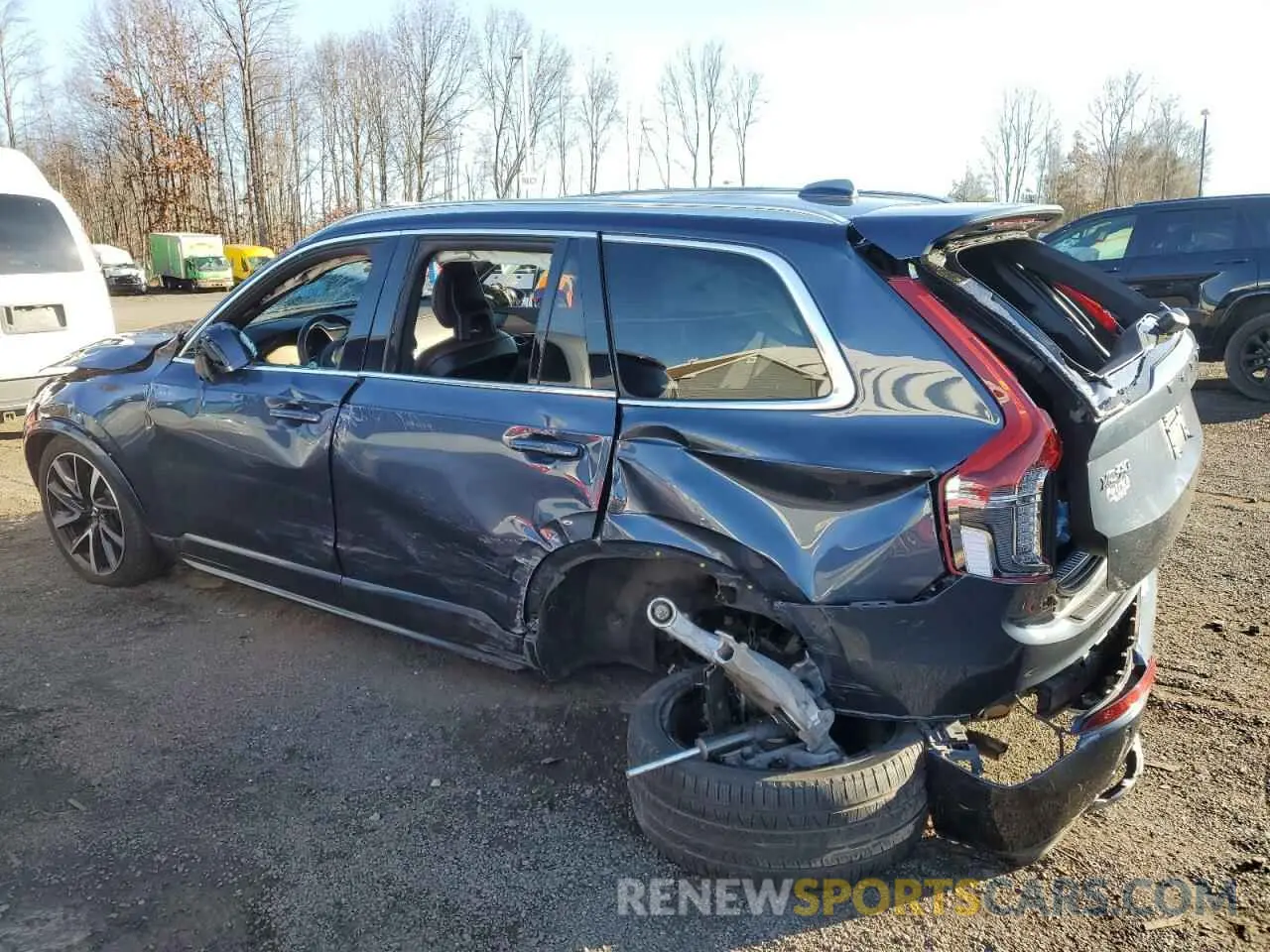 2 Фотография поврежденного автомобиля YV4A22PK7M1675830 VOLVO XC90 2021