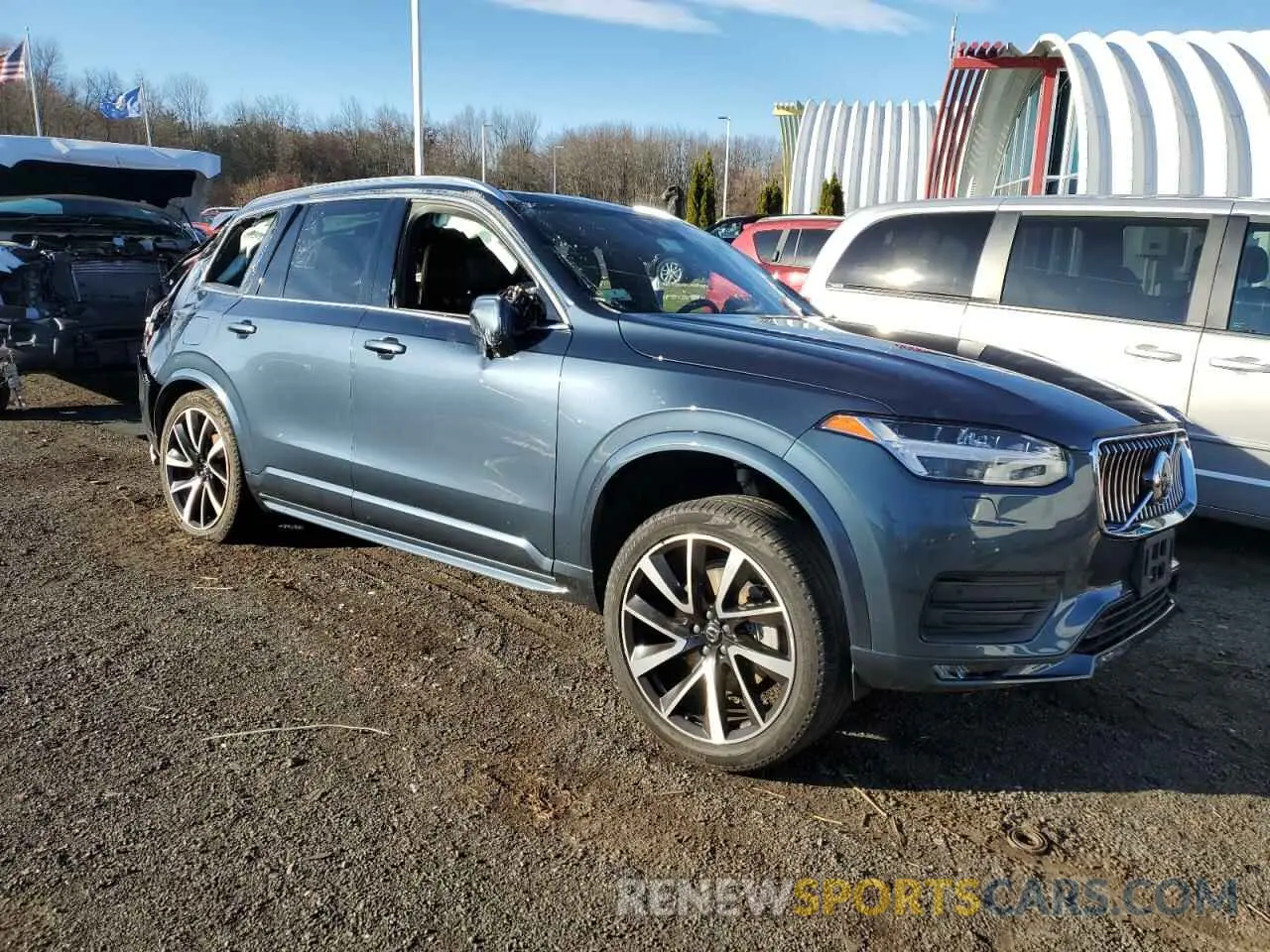 4 Фотография поврежденного автомобиля YV4A22PK7M1675830 VOLVO XC90 2021