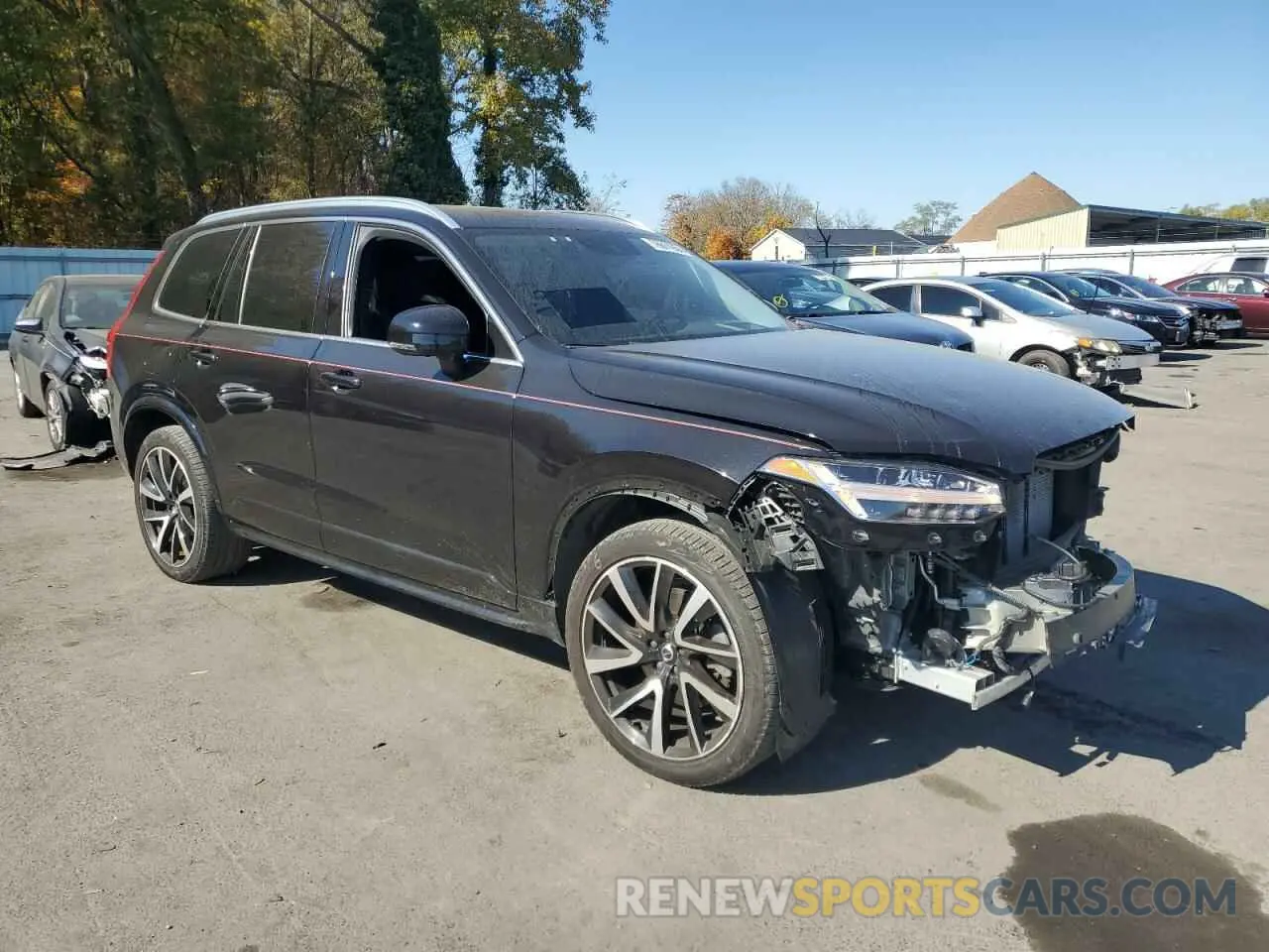 4 Фотография поврежденного автомобиля YV4A22PK7M1687976 VOLVO XC90 2021