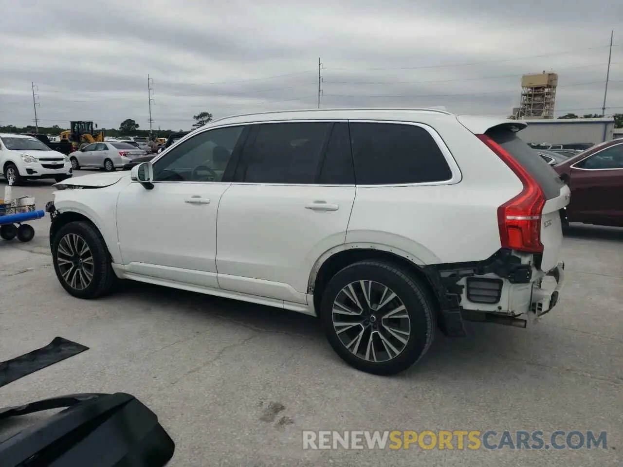 2 Фотография поврежденного автомобиля YV4A22PK9M1705524 VOLVO XC90 2021