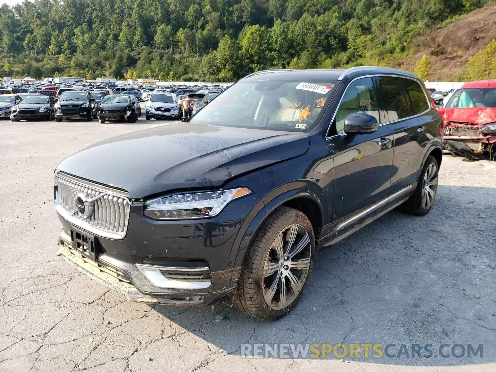 2 Photograph of a damaged car YV4A22PL1M1720320 VOLVO XC90 2021