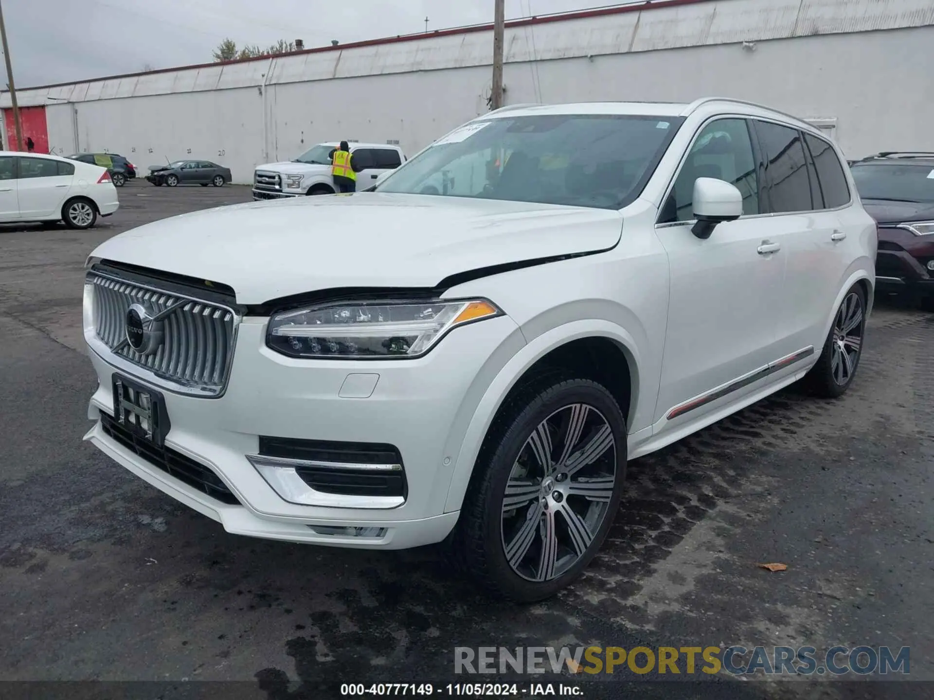 2 Фотография поврежденного автомобиля YV4A22PL7M1724212 VOLVO XC90 2021
