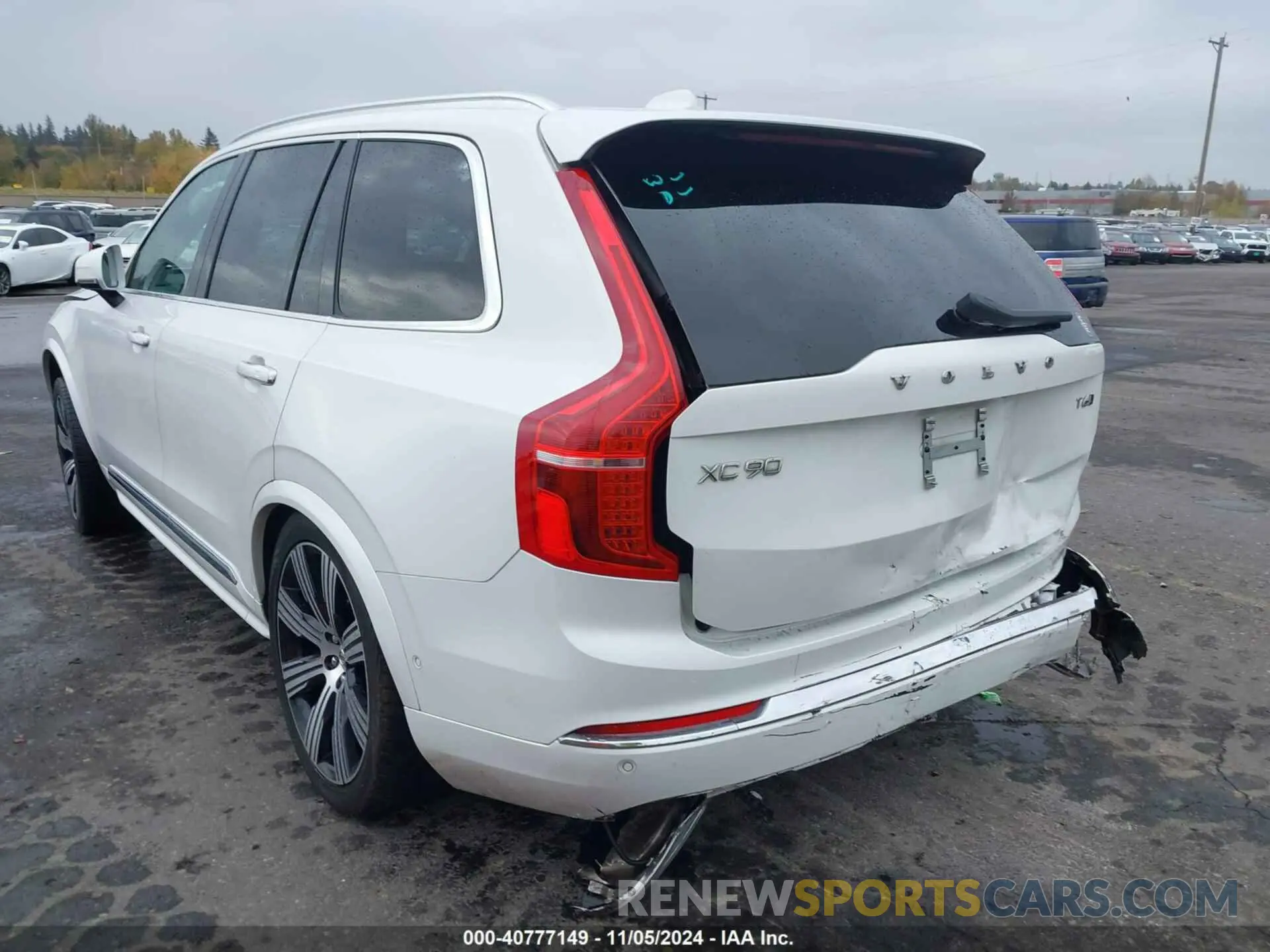 3 Фотография поврежденного автомобиля YV4A22PL7M1724212 VOLVO XC90 2021