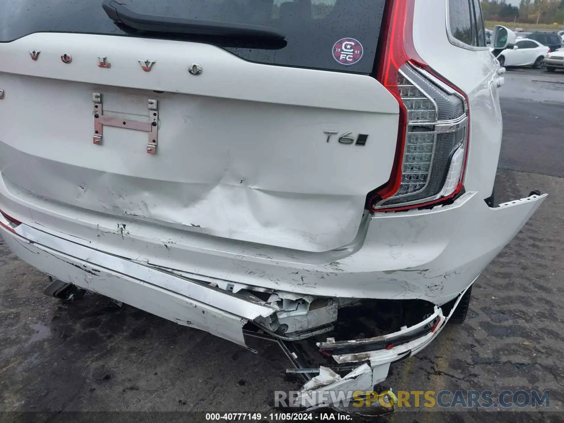 6 Фотография поврежденного автомобиля YV4A22PL7M1724212 VOLVO XC90 2021
