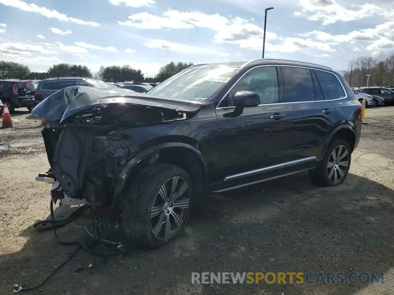 1 Photograph of a damaged car YV4A22PL9M1689446 VOLVO XC90 2021