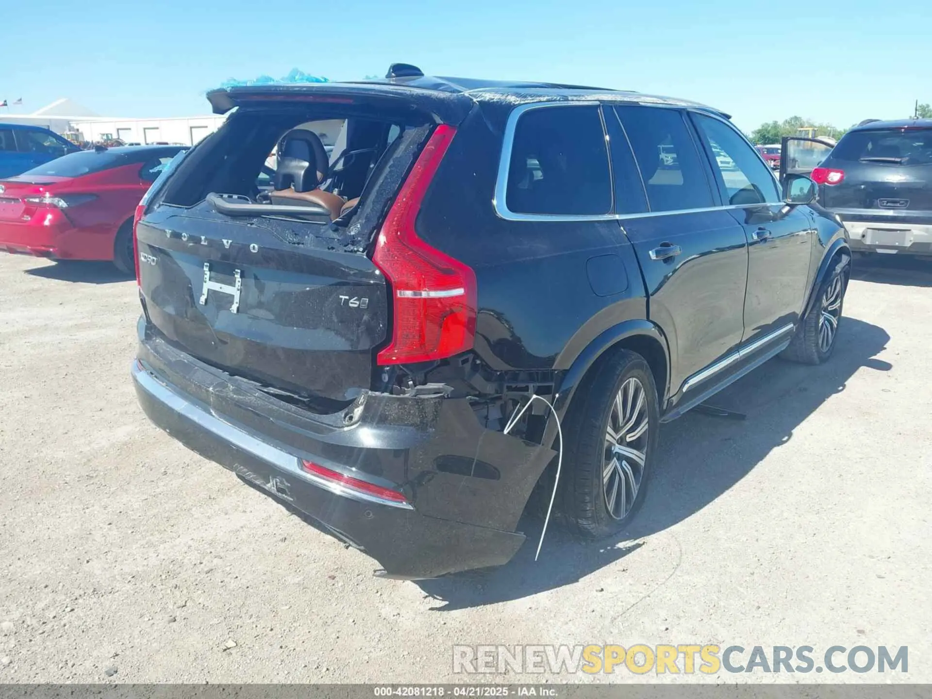 4 Фотография поврежденного автомобиля YV4A22PLXN1825701 VOLVO XC90 2022