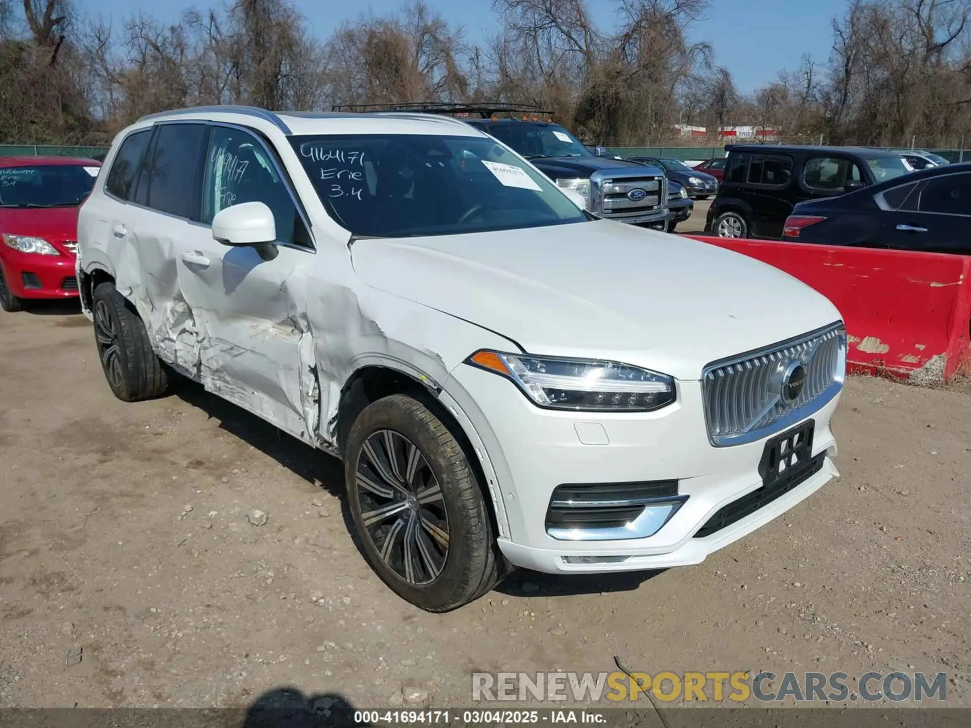 1 Photograph of a damaged car YV4L12PN5P1972993 VOLVO XC90 2023
