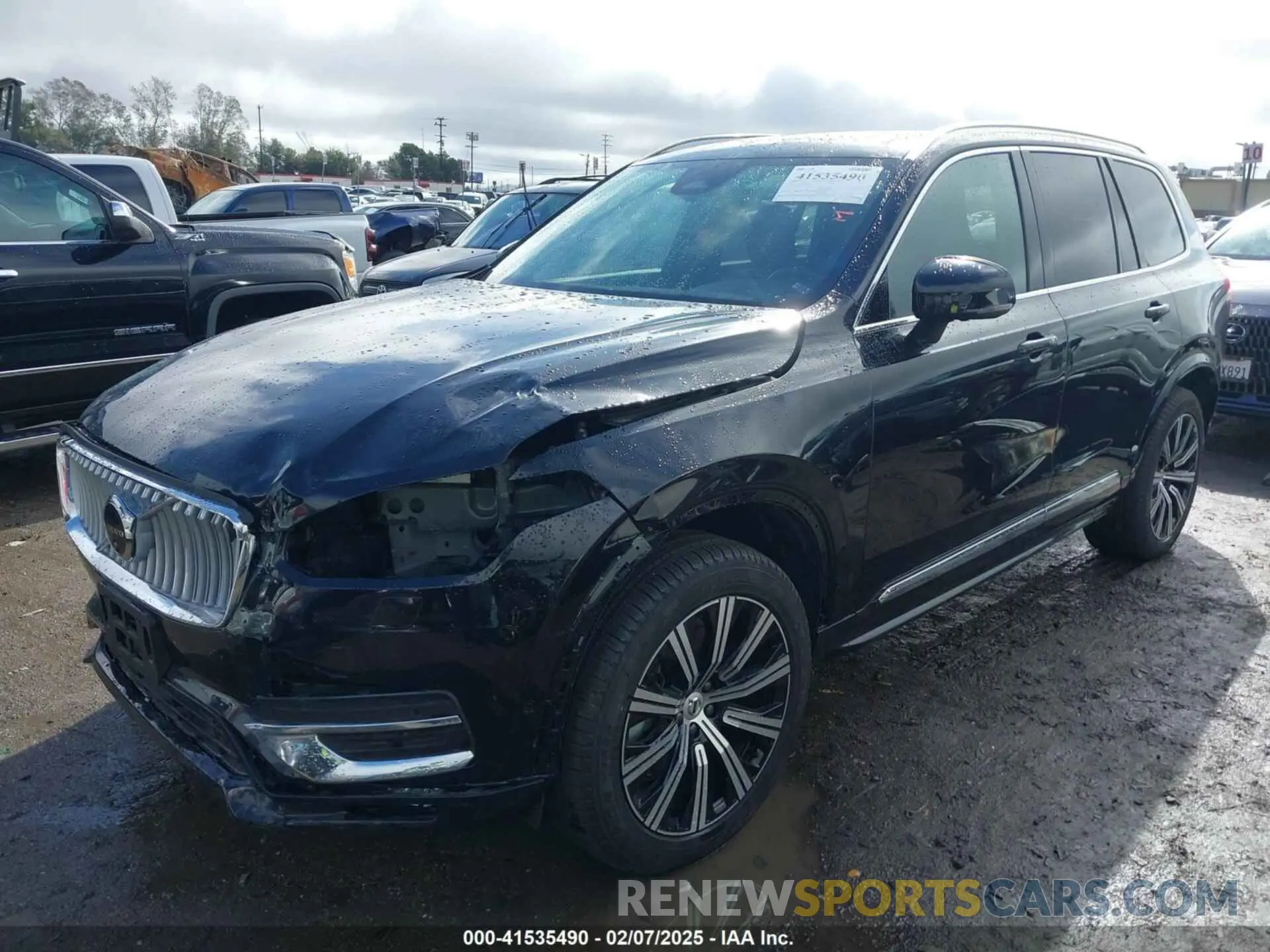 2 Photograph of a damaged car YV4062PE2R1218604 VOLVO XC90 2024