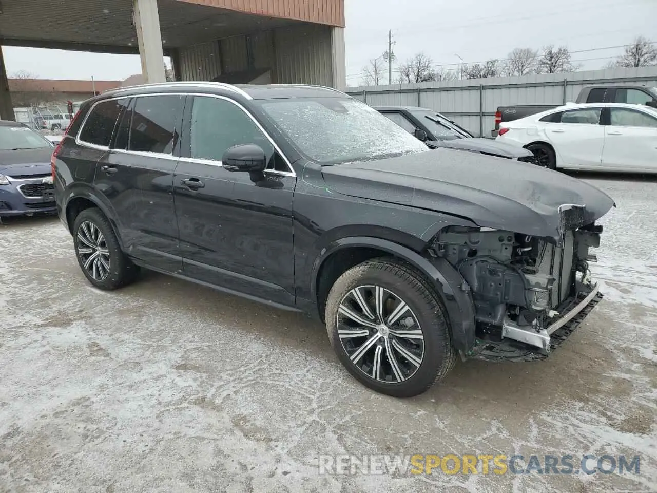 4 Photograph of a damaged car YV4062PV6P1986857 VOLVO XC90 CORE 2023