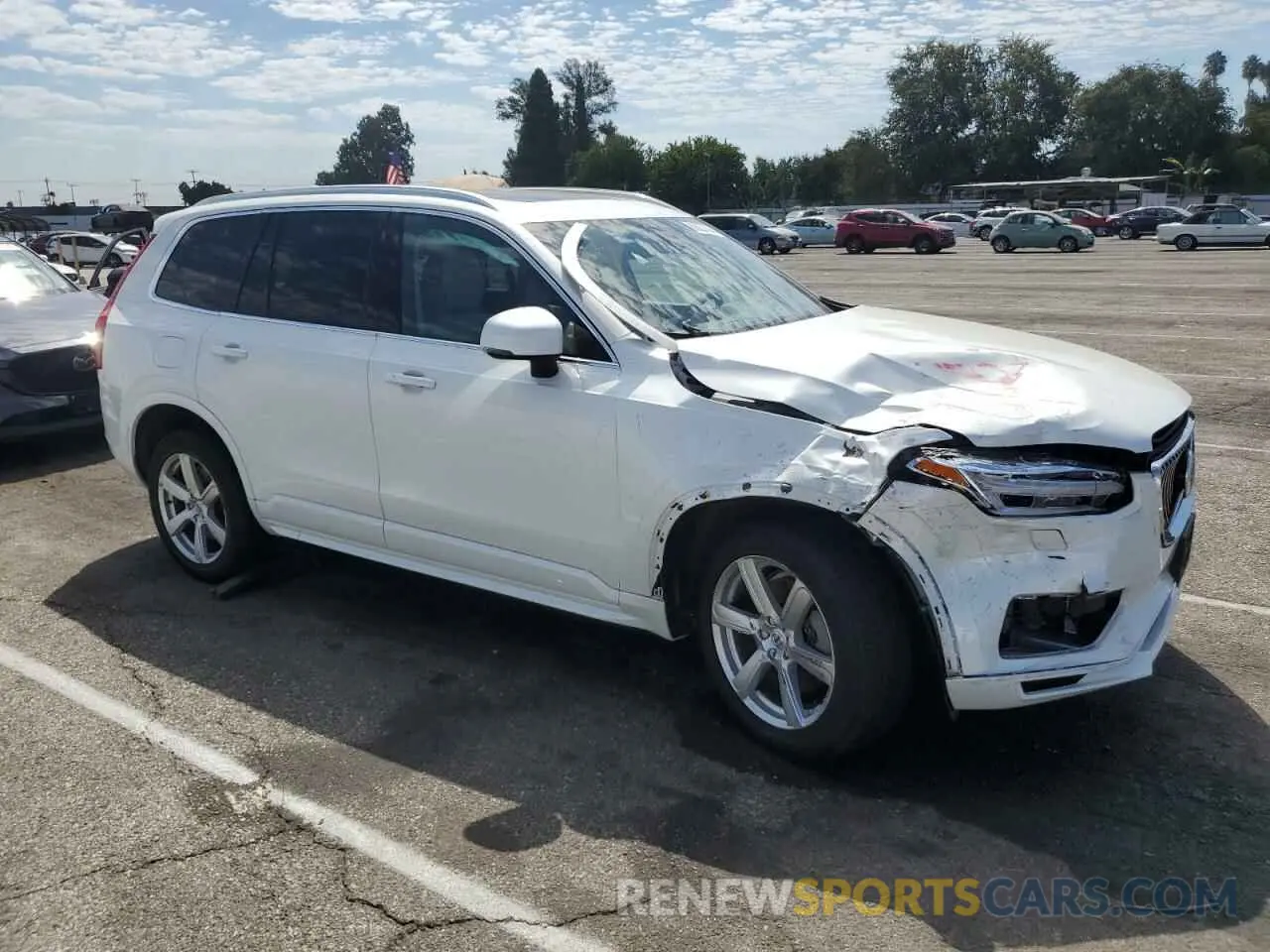 4 Photograph of a damaged car YV4062PV8P1904837 VOLVO XC90 CORE 2023