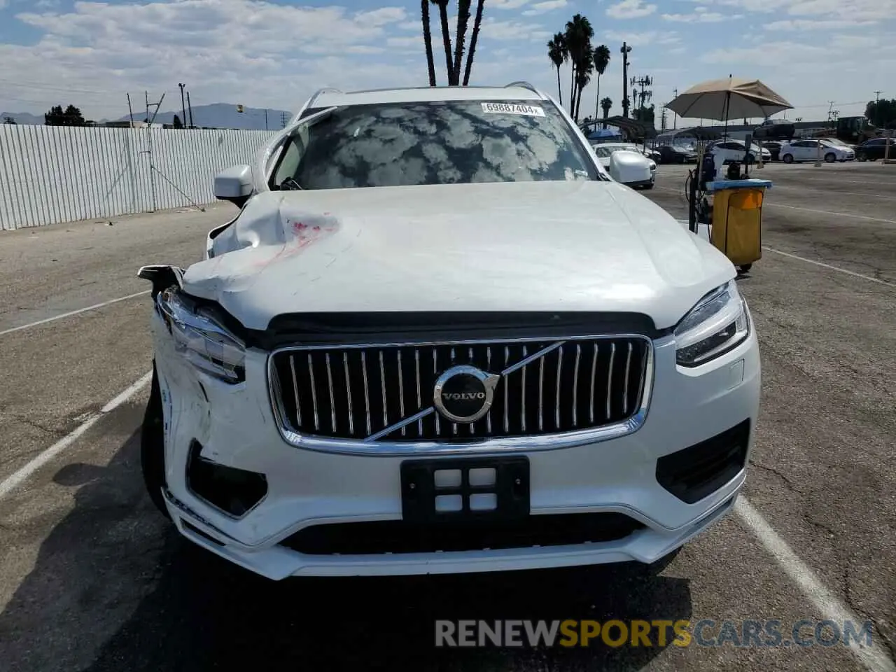 5 Photograph of a damaged car YV4062PV8P1904837 VOLVO XC90 CORE 2023