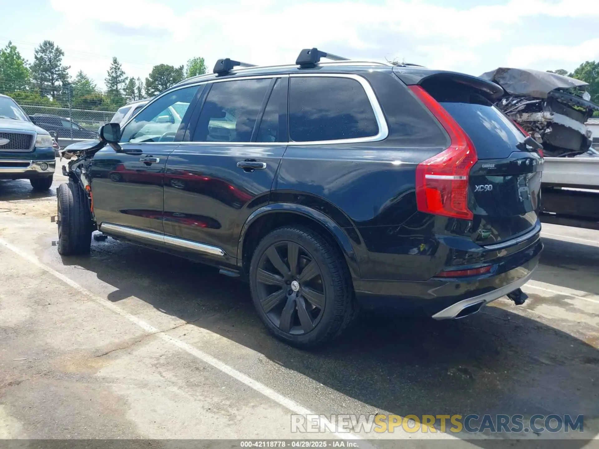 3 Фотография поврежденного автомобиля YV4BR0CL2L1619943 VOLVO XC90 HYBRID 2020