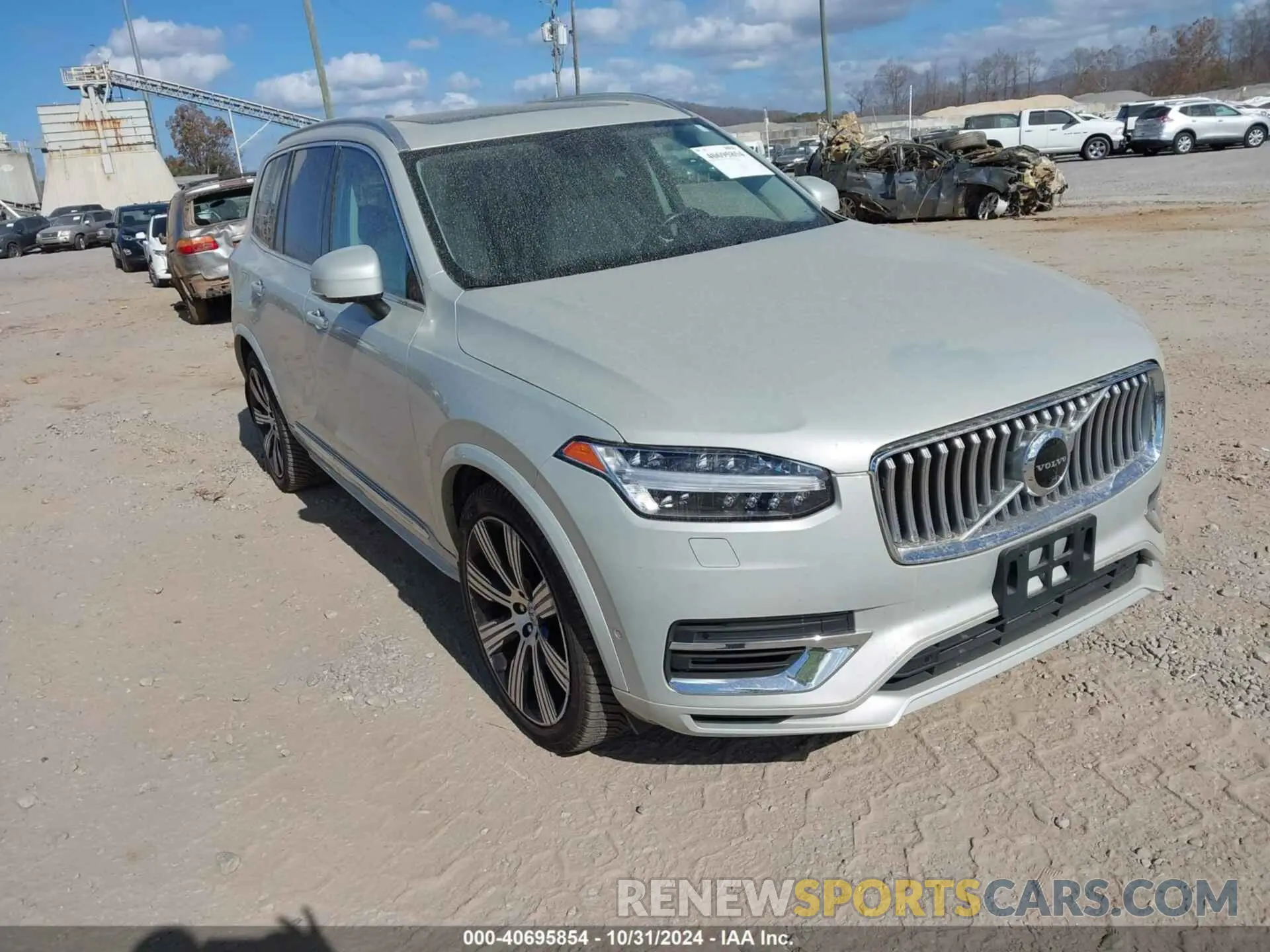 1 Фотография поврежденного автомобиля YV4BR0CL4L1595547 VOLVO XC90 HYBRID 2020