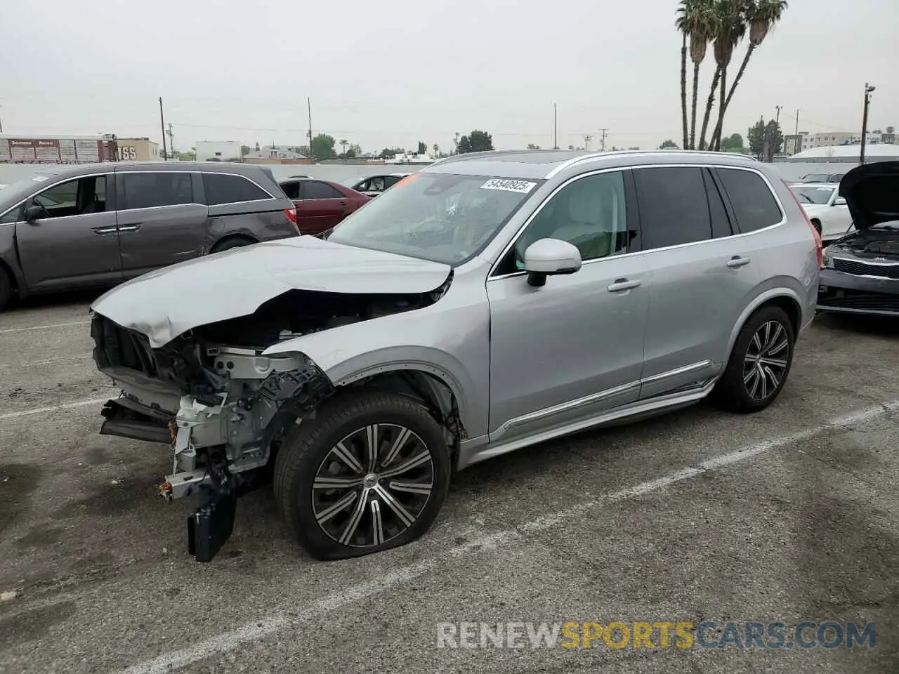 1 Фотография поврежденного автомобиля YV4L12PN8P1906325 VOLVO XC90 PLUS 2023