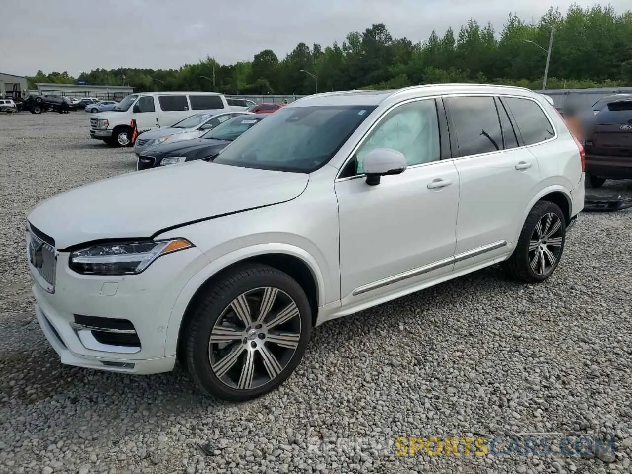 1 Photograph of a damaged car YV4062PE8R1164676 VOLVO XC90 PLUS 2024