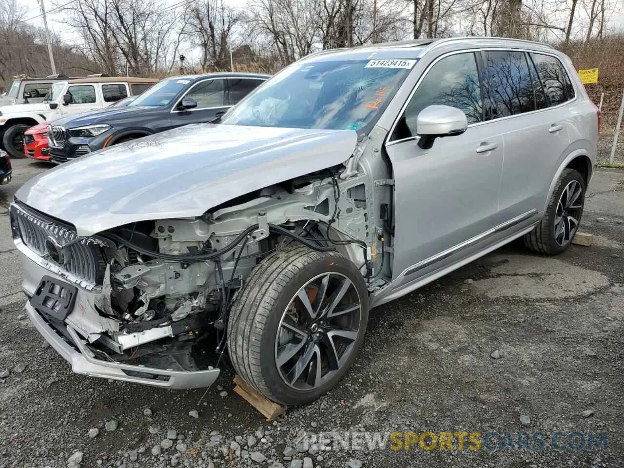 1 Фотография поврежденного автомобиля YV4L12PE8R1173048 VOLVO XC90 PLUS 2024