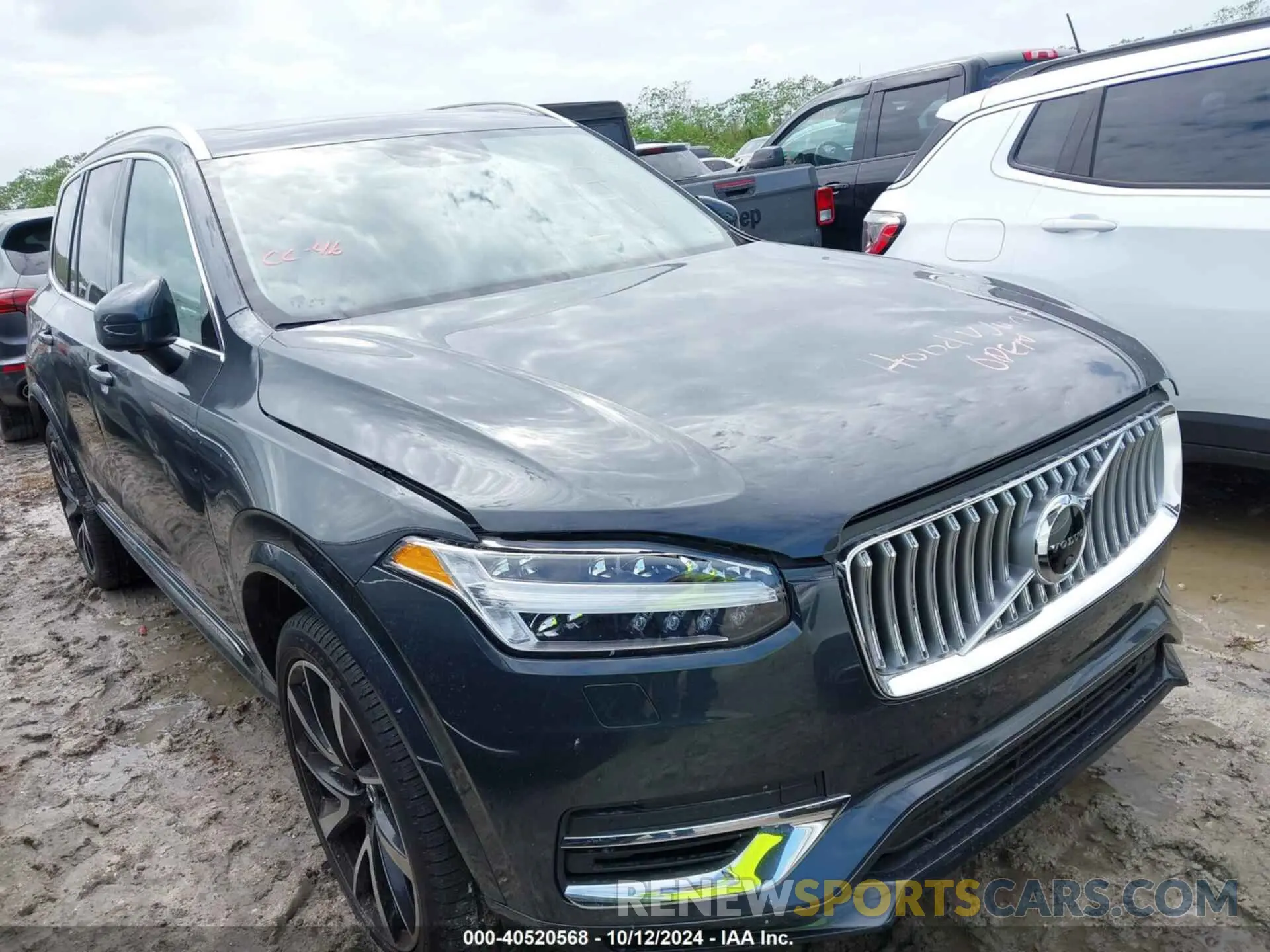 1 Фотография поврежденного автомобиля YV4BR00K4M1702691 VOLVO XC90 RECHARGE PLUG-IN HYBRID 2021