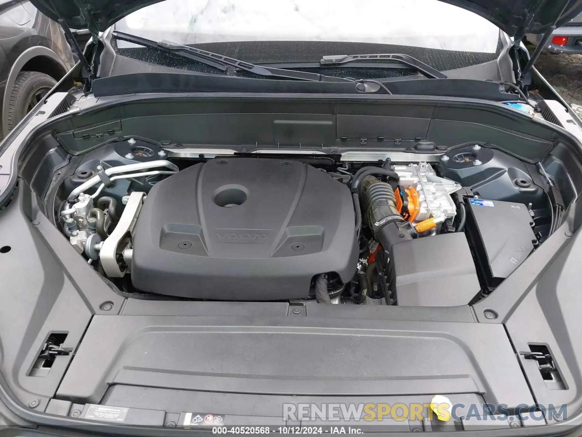 10 Фотография поврежденного автомобиля YV4BR00K4M1702691 VOLVO XC90 RECHARGE PLUG-IN HYBRID 2021