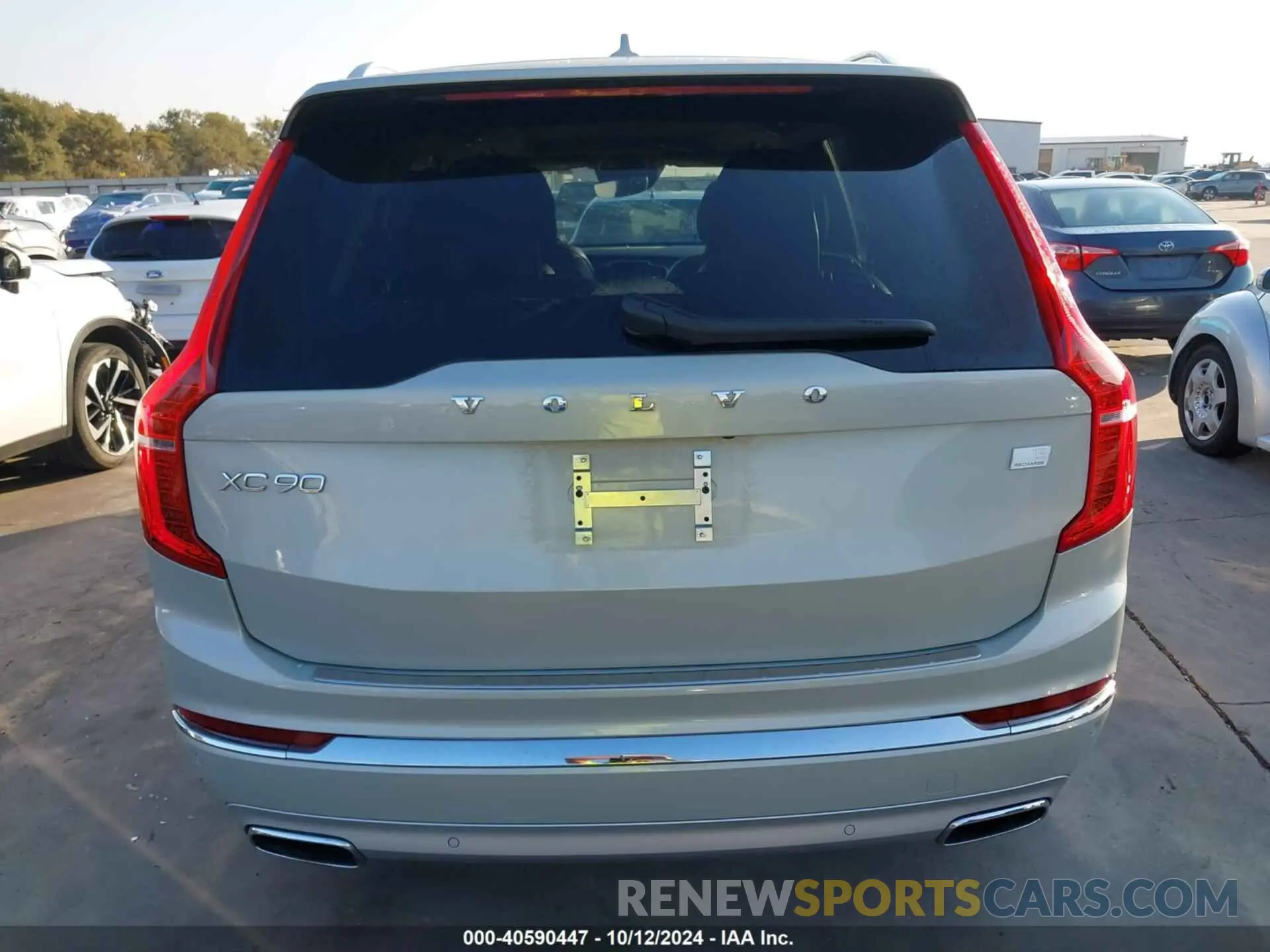 16 Фотография поврежденного автомобиля YV4BR00L6M1695350 VOLVO XC90 RECHARGE PLUG-IN HYBRID 2021