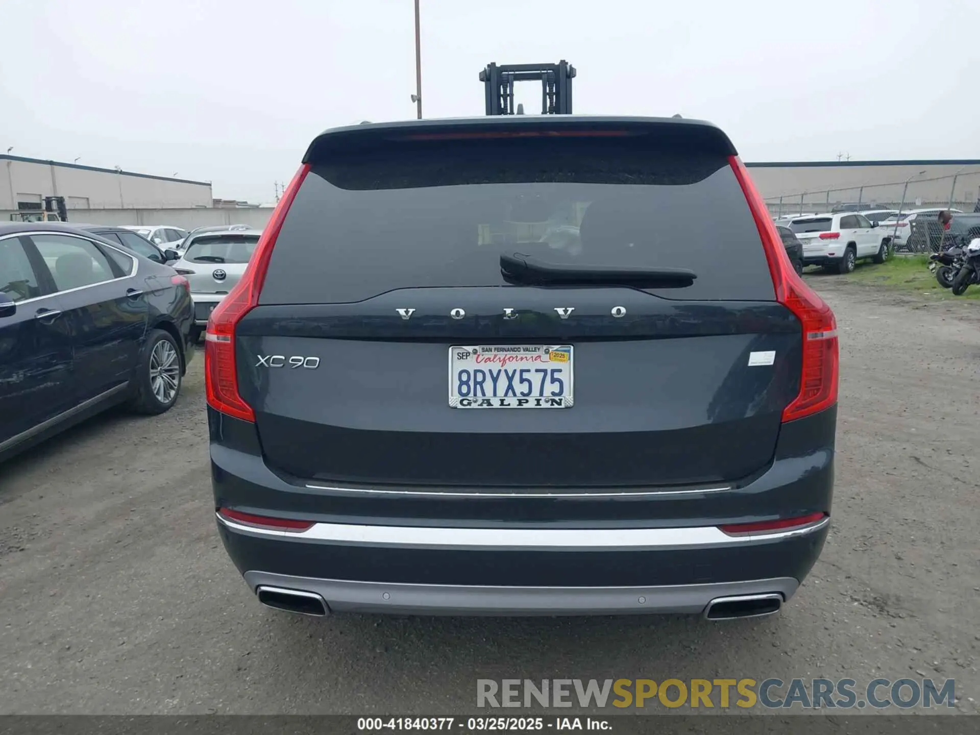 16 Фотография поврежденного автомобиля YV4BR0CK3M1672515 VOLVO XC90 RECHARGE PLUG-IN HYBRID 2021