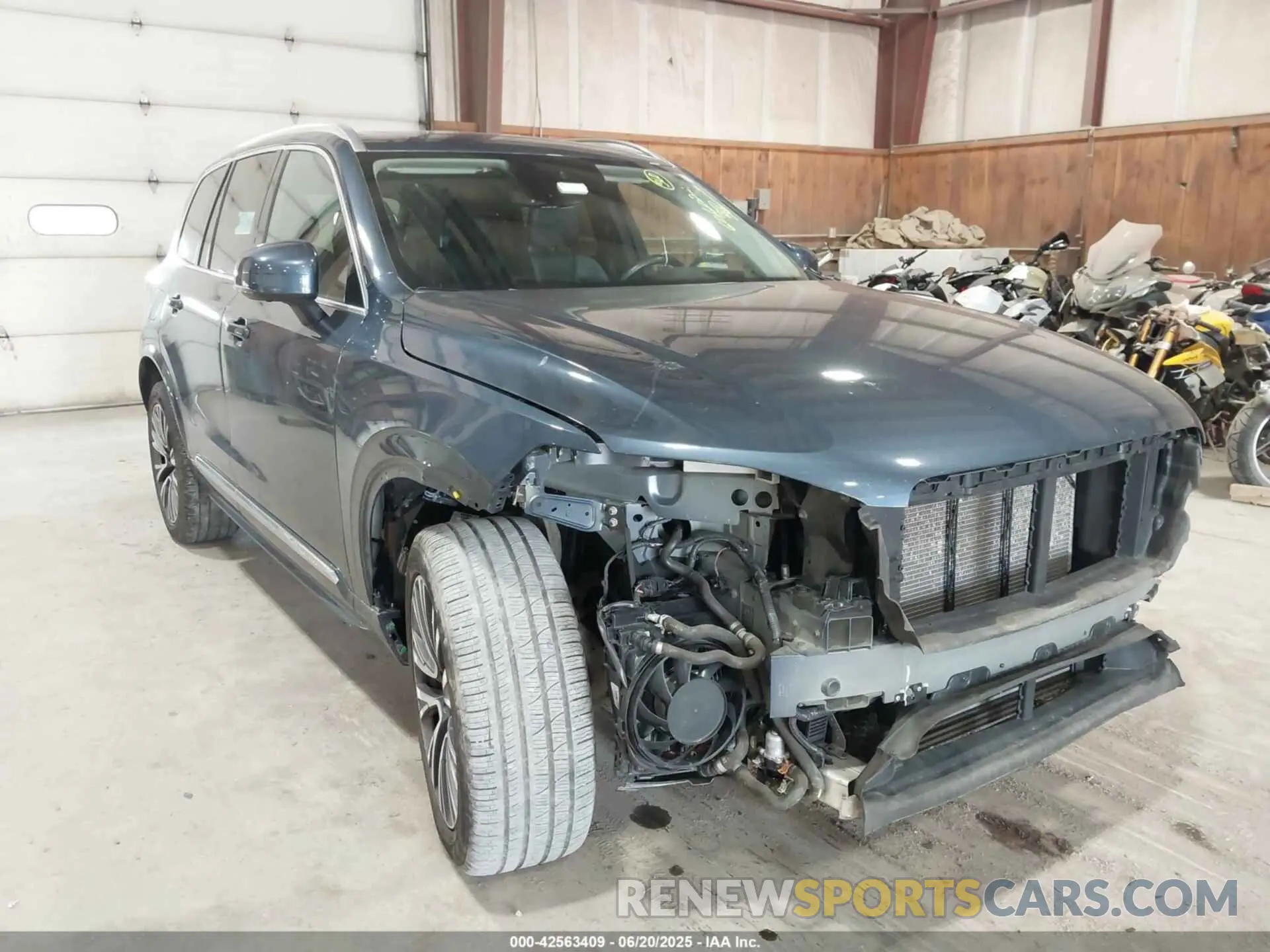 6 Photograph of a damaged car YV4BR0CK9M1695040 VOLVO XC90 RECHARGE PLUG-IN HYBRID 2021