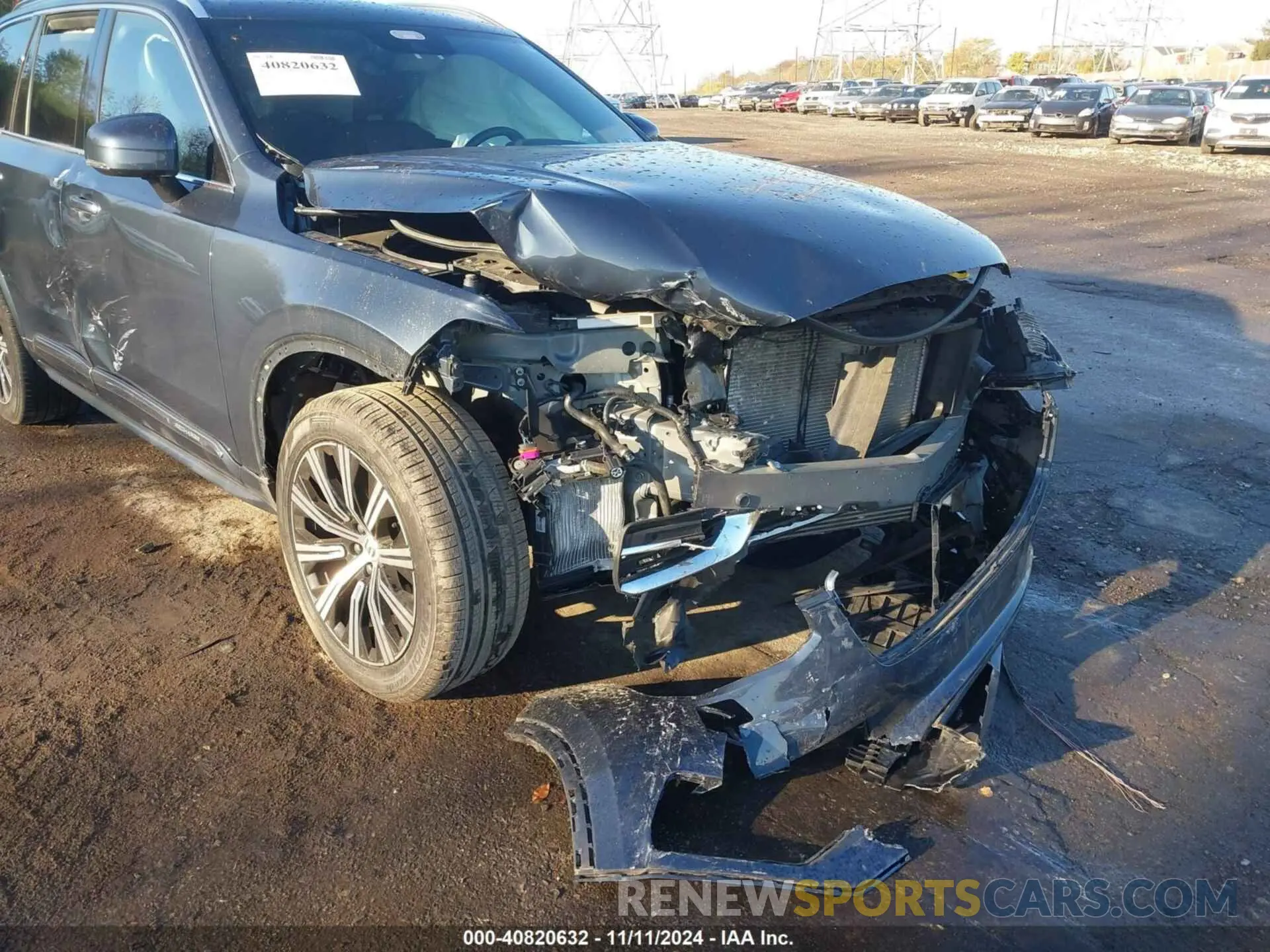 6 Photograph of a damaged car YV4BR0CL4N1816664 VOLVO XC90 RECHARGE PLUG-IN HYBRID 2022