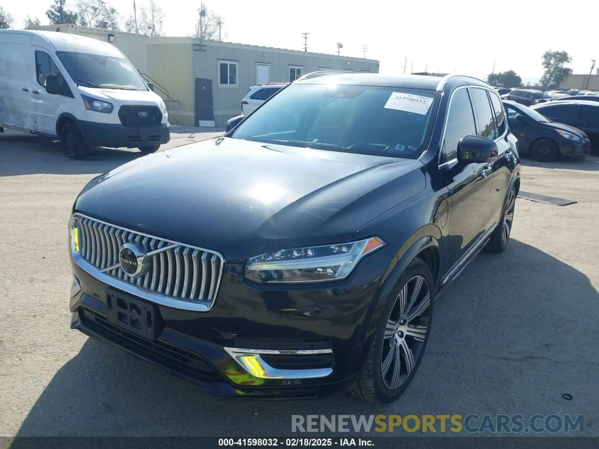 2 Фотография поврежденного автомобиля YV4BR0CLXN1792757 VOLVO XC90 RECHARGE PLUG-IN HYBRID 2022