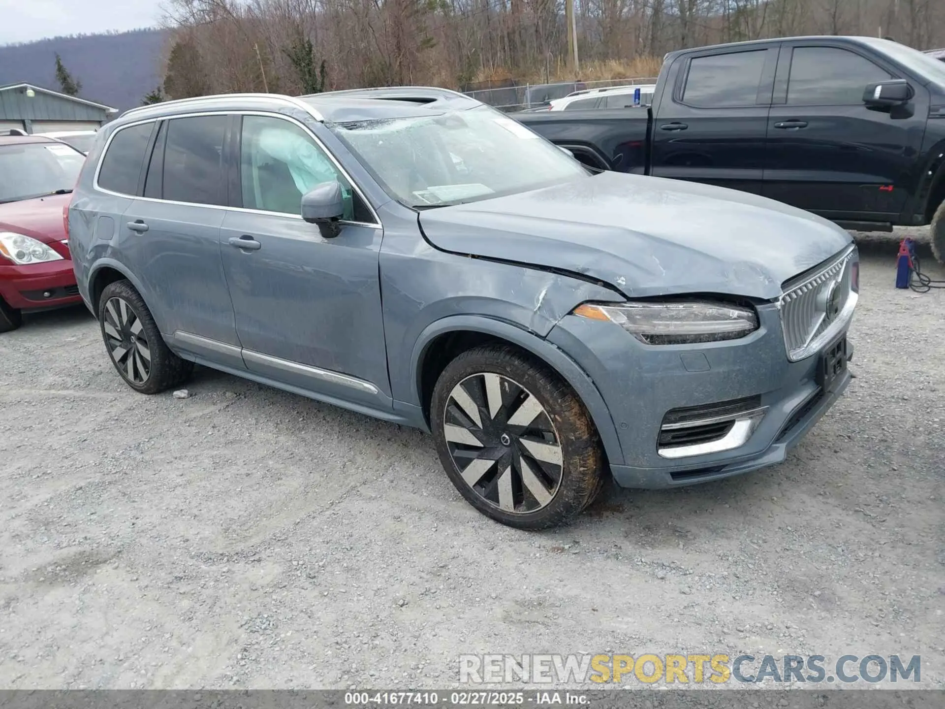 1 Photograph of a damaged car YV4H60CA3P1950747 VOLVO XC90 RECHARGE PLUG-IN HYBRID 2023