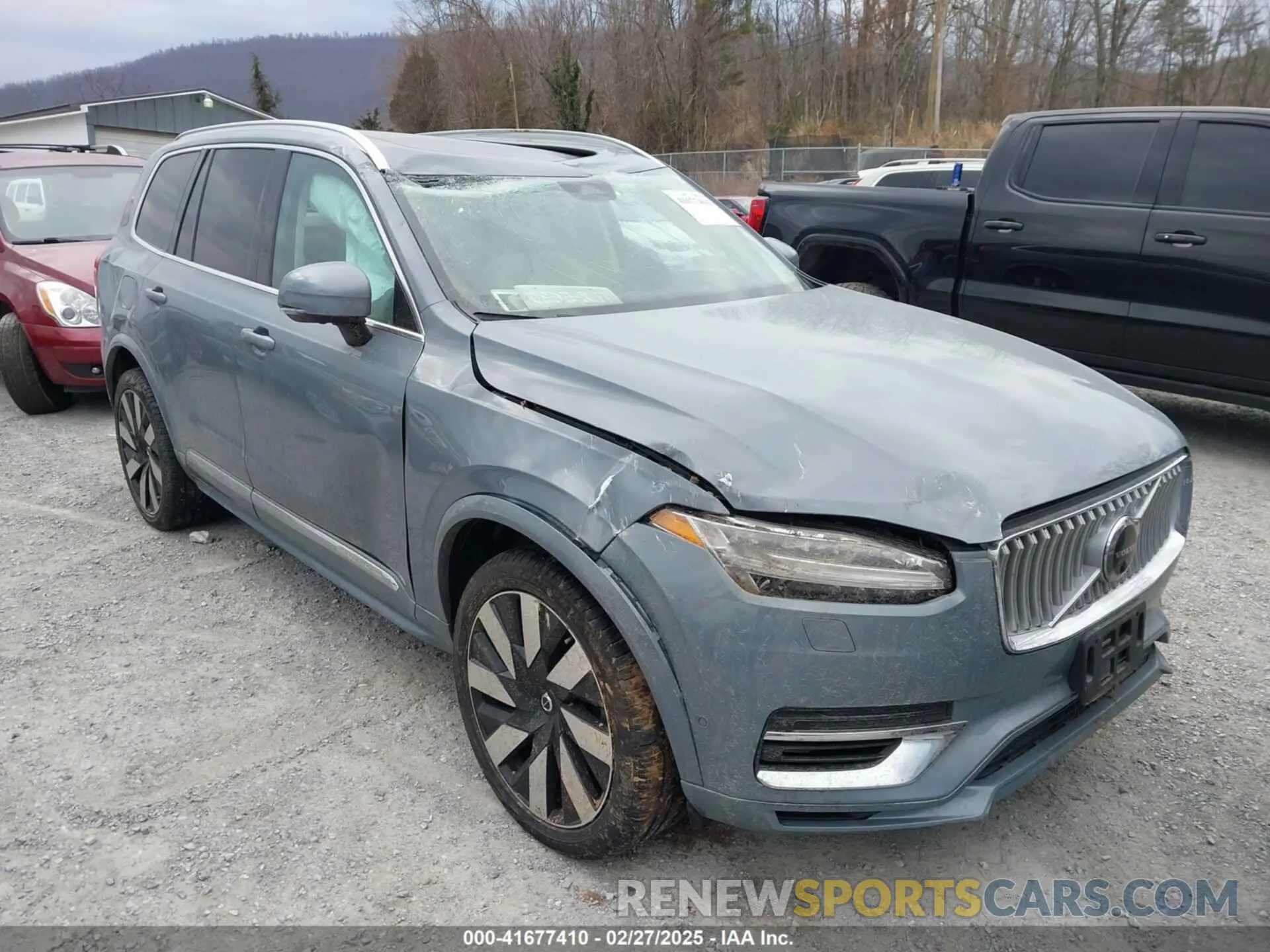 6 Photograph of a damaged car YV4H60CA3P1950747 VOLVO XC90 RECHARGE PLUG-IN HYBRID 2023