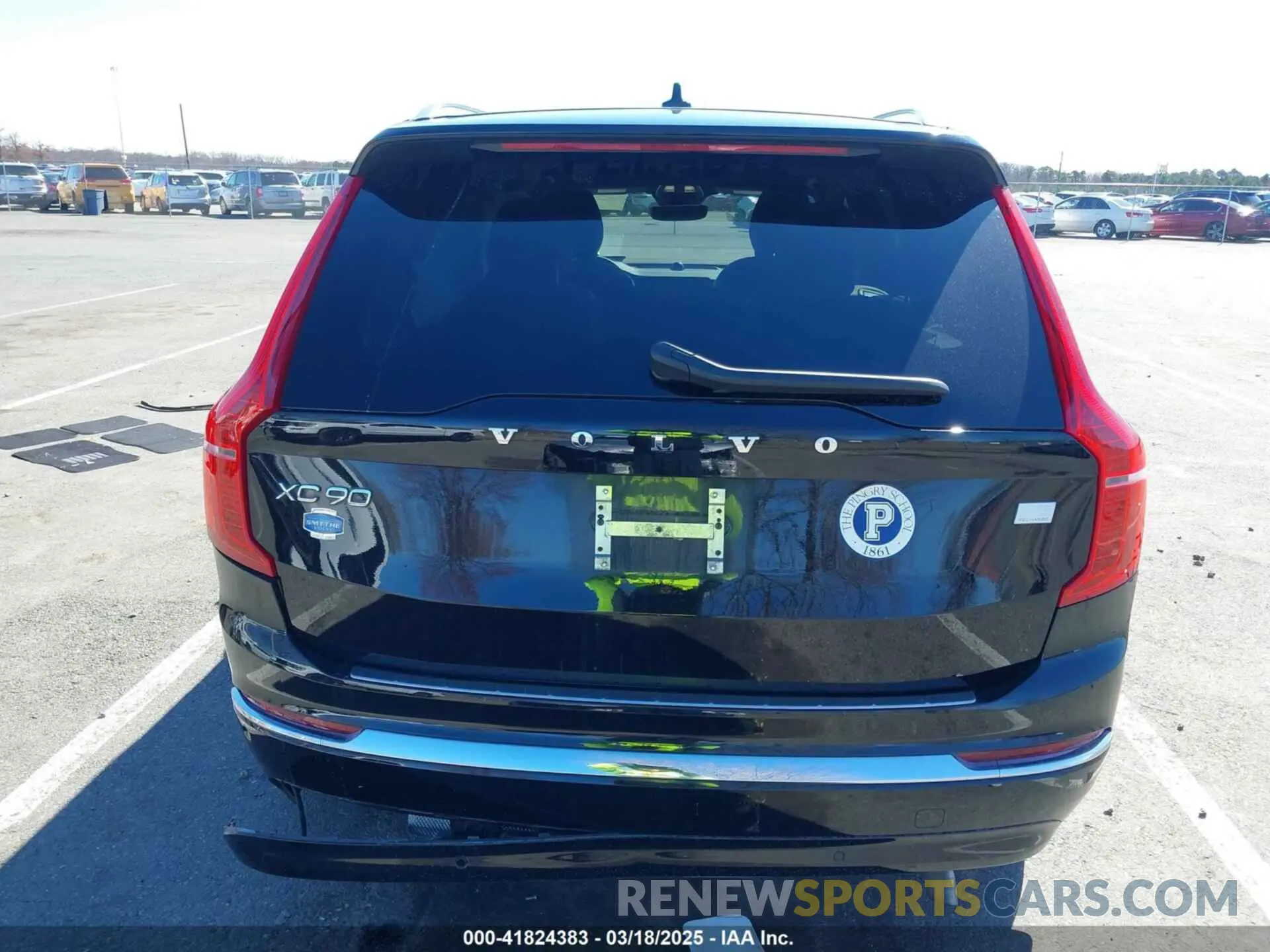 16 Photograph of a damaged car YV4H60CA8P1942854 VOLVO XC90 RECHARGE PLUG-IN HYBRID 2023