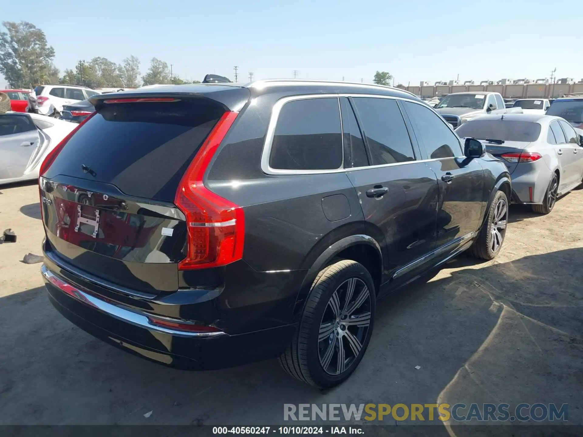 4 Photograph of a damaged car YV4H60CE7R1178968 VOLVO XC90 RECHARGE PLUG-IN HYBRID 2024