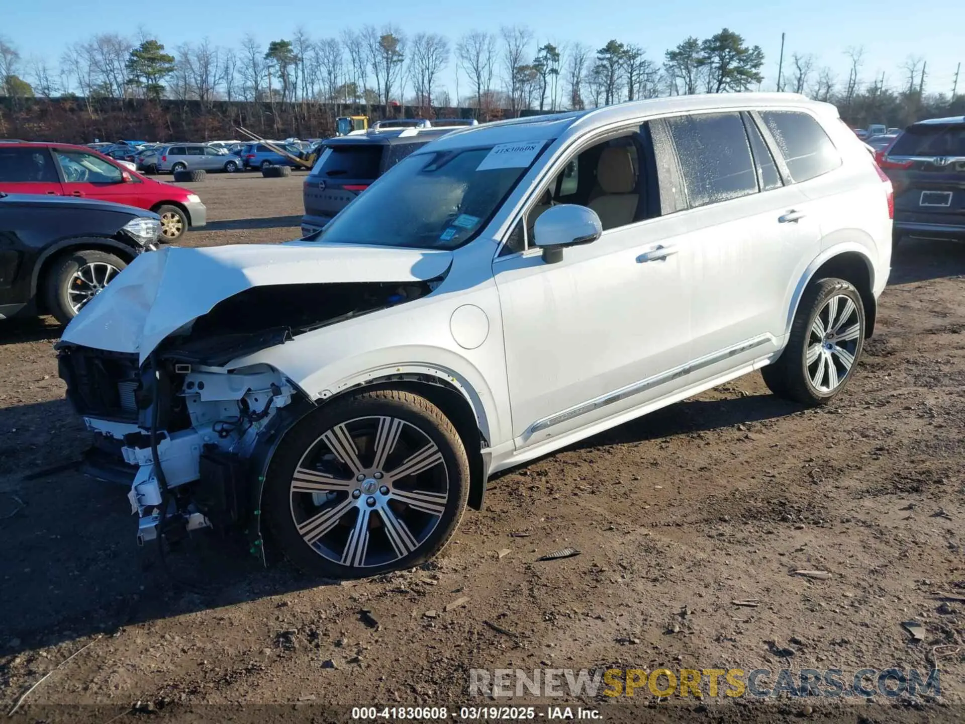 2 Photograph of a damaged car YV4H60CF6R1249568 VOLVO XC90 RECHARGE PLUG-IN HYBRID 2024
