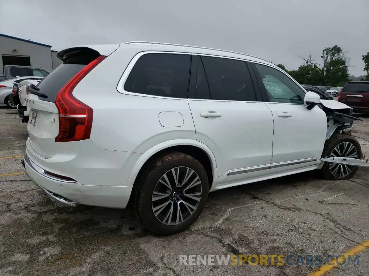 3 Photograph of a damaged car YV4BR0CK7M1742176 VOLVO XC90 T8 RE 2021