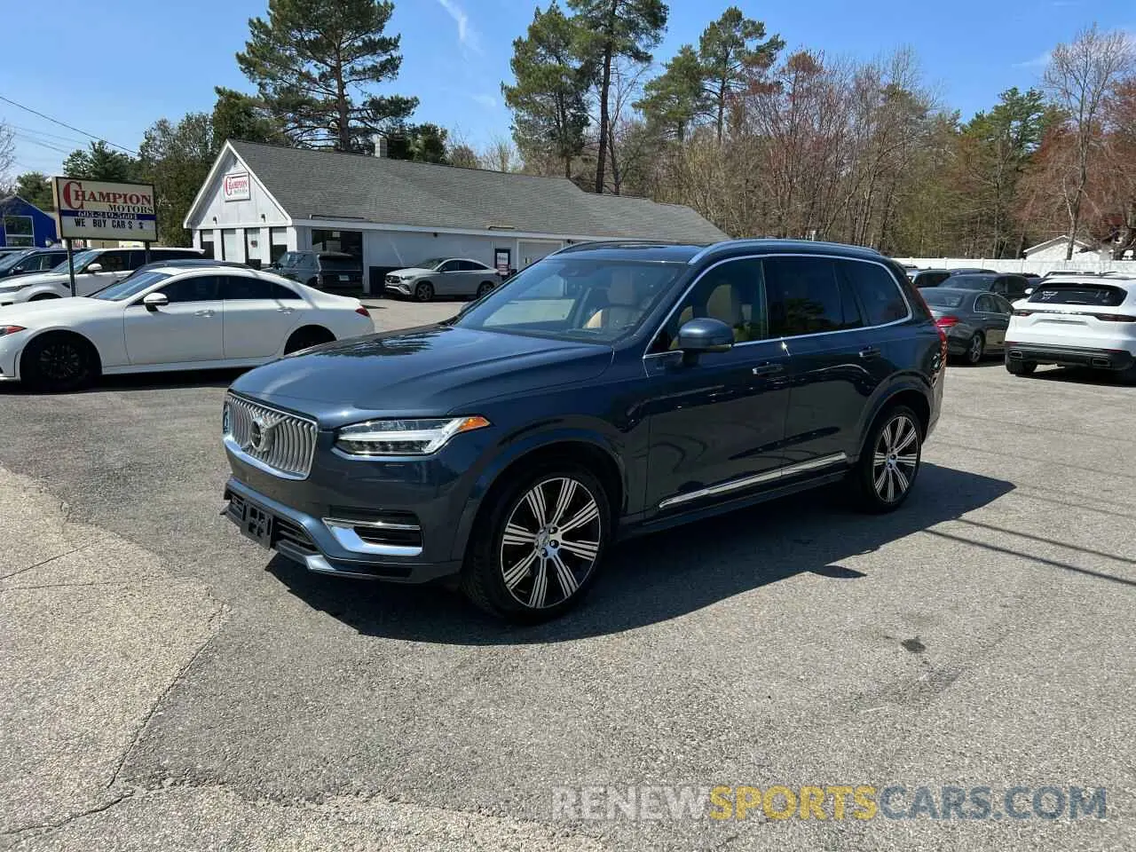 2 Фотография поврежденного автомобиля YV4BR0CL8M1708756 VOLVO XC90 T8 RE 2021