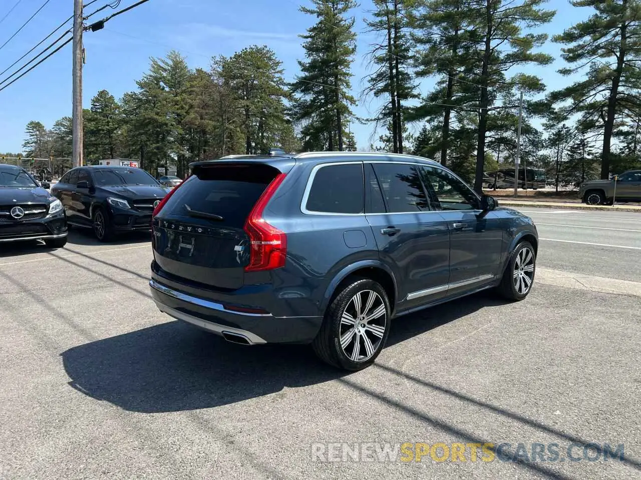 4 Фотография поврежденного автомобиля YV4BR0CL8M1708756 VOLVO XC90 T8 RE 2021