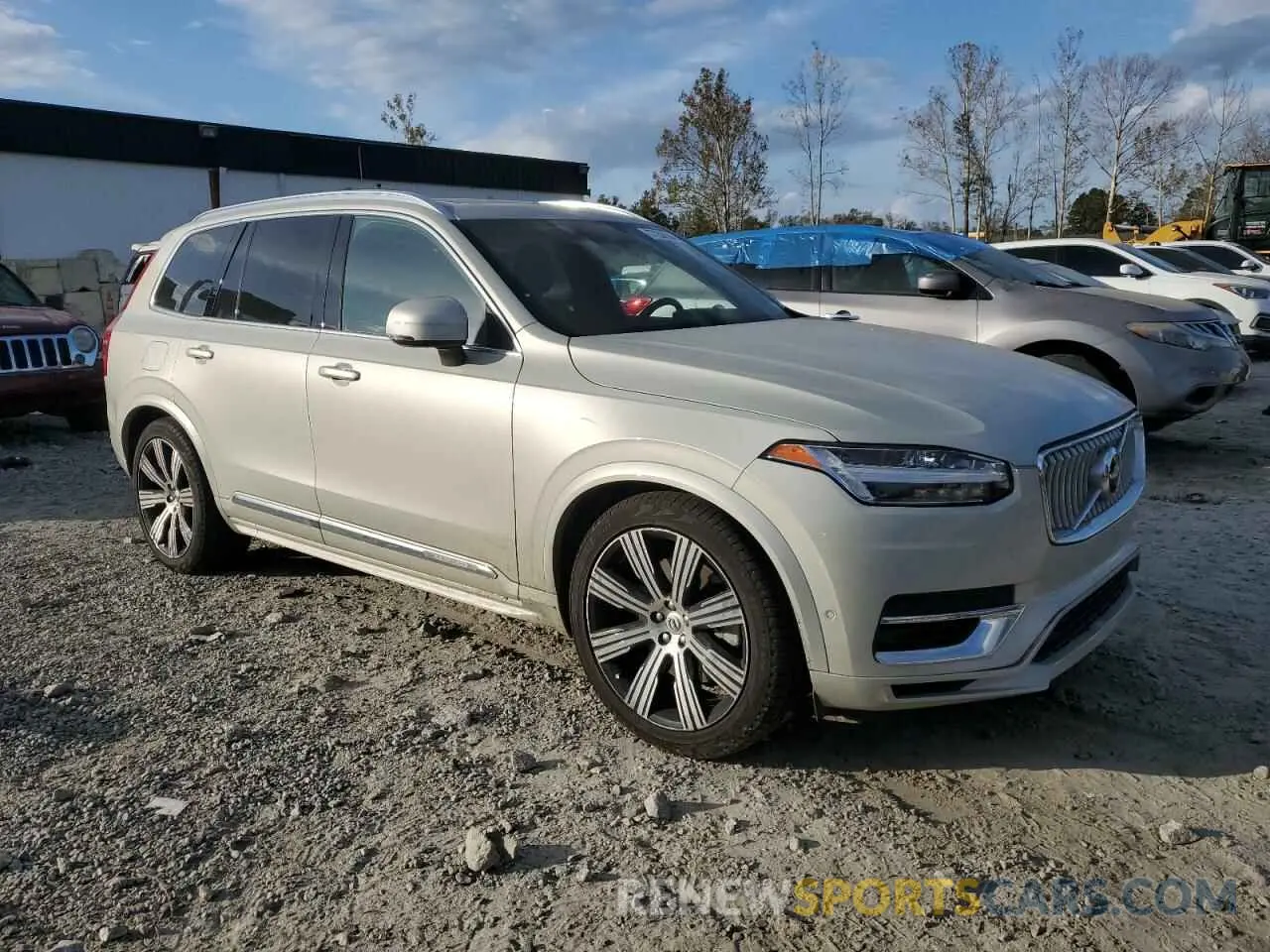 4 Photograph of a damaged car YV4BR0CL7N1815671 VOLVO XC90 T8 RE 2022