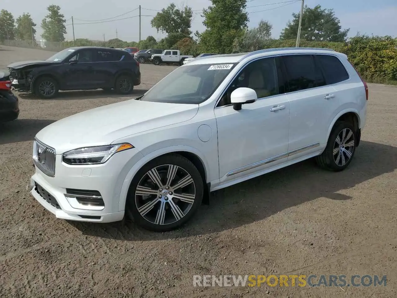 1 Photograph of a damaged car YV4BR0CL9N1801819 VOLVO XC90 T8 RE 2022