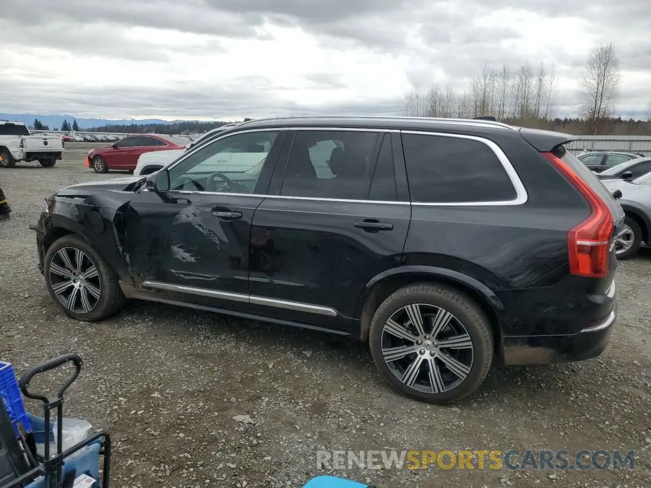 2 Фотография поврежденного автомобиля YV4H60CF3R1149525 VOLVO XC90 ULTIM 2024